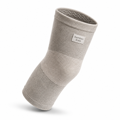 Manchon de compression en bambou pour genou