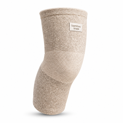 Manchon de compression en bambou pour genou
