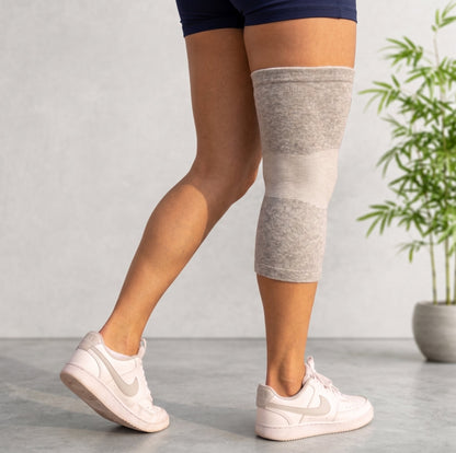 Manchon de compression en bambou pour genou